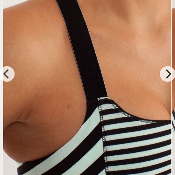 Lululemon Athletica Work It Out Tank stripe top - Picture 4 of 7